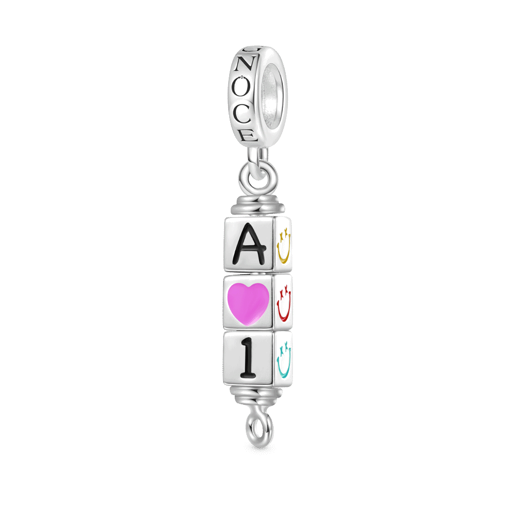 3-Block Rotating Digital Pendant image number 0