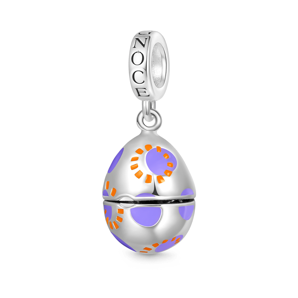 Easter Egg-Pocket Cat Pendant image number 1