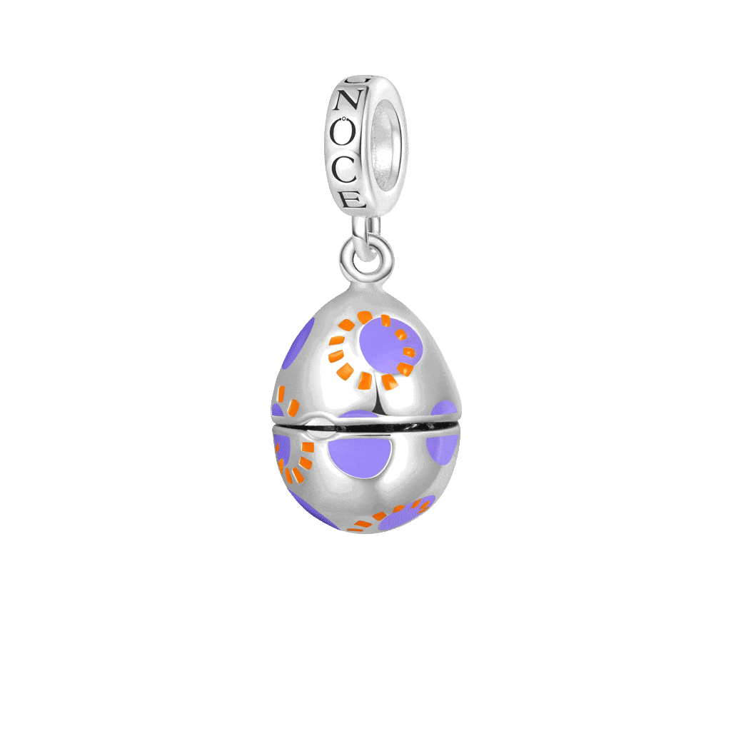 Easter Egg-Pocket Cat Pendant image number 0