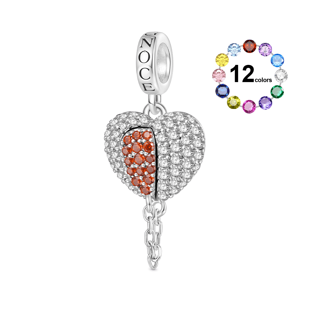 Valentine's Day Broken Heart Pendant image number 1
