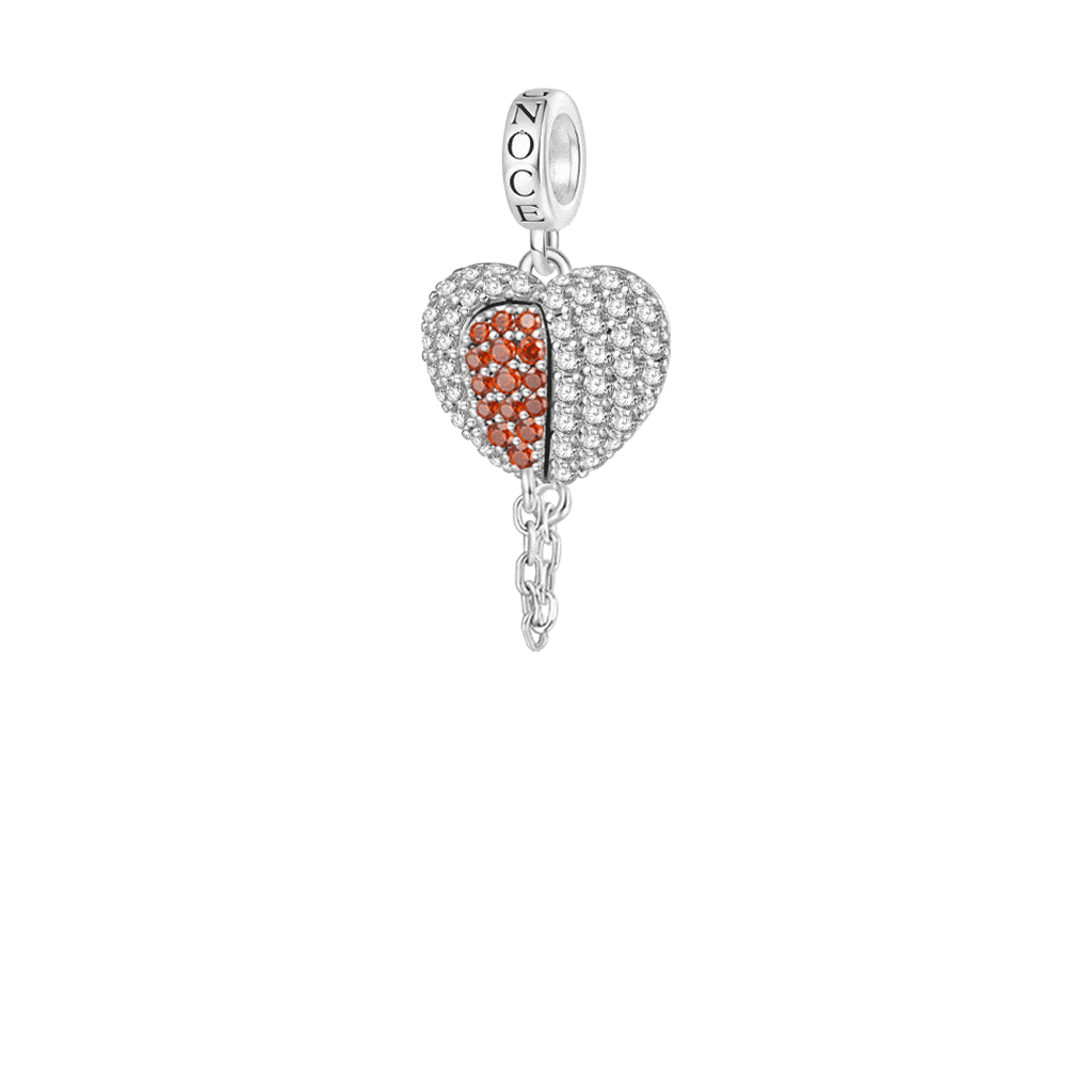 Valentine's Day Broken Heart Pendant image number 0