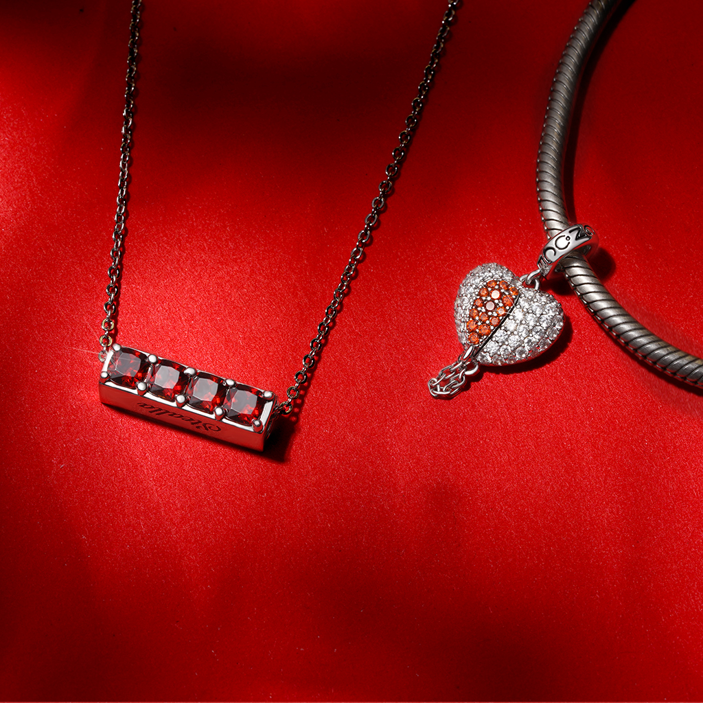 Valentine's Day Broken Heart Pendant image number 3