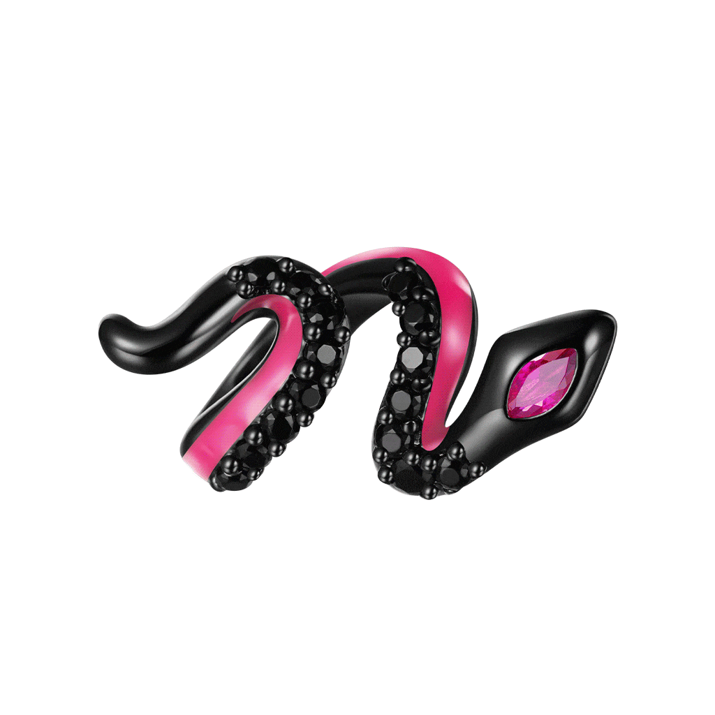 Luminous Black Snake Charm image number 0