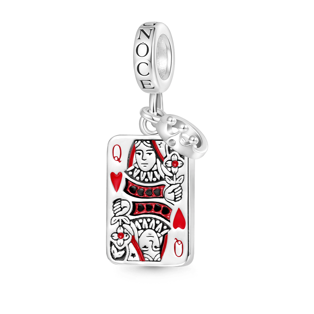 Playing Cards & Crown Pendant image number 0