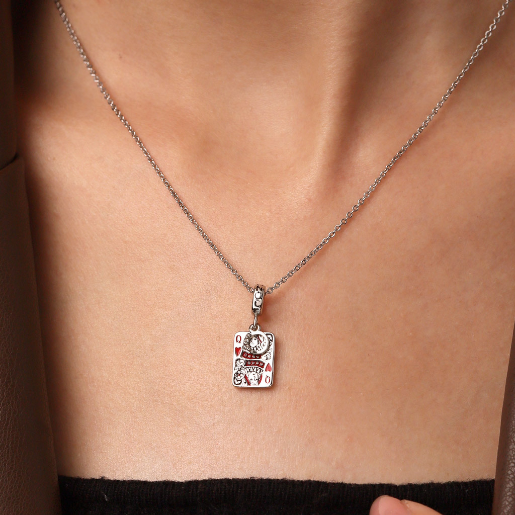 Playing Cards & Crown Pendant image number 5