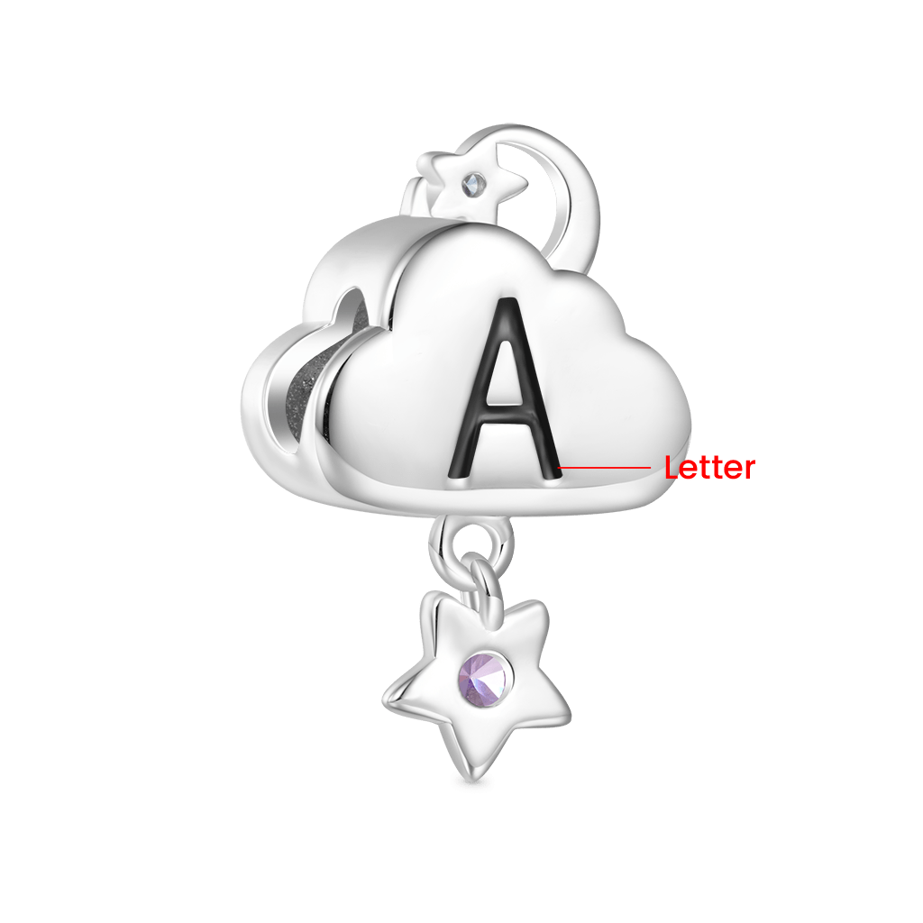 Blue Cloud Star Charm image number 1