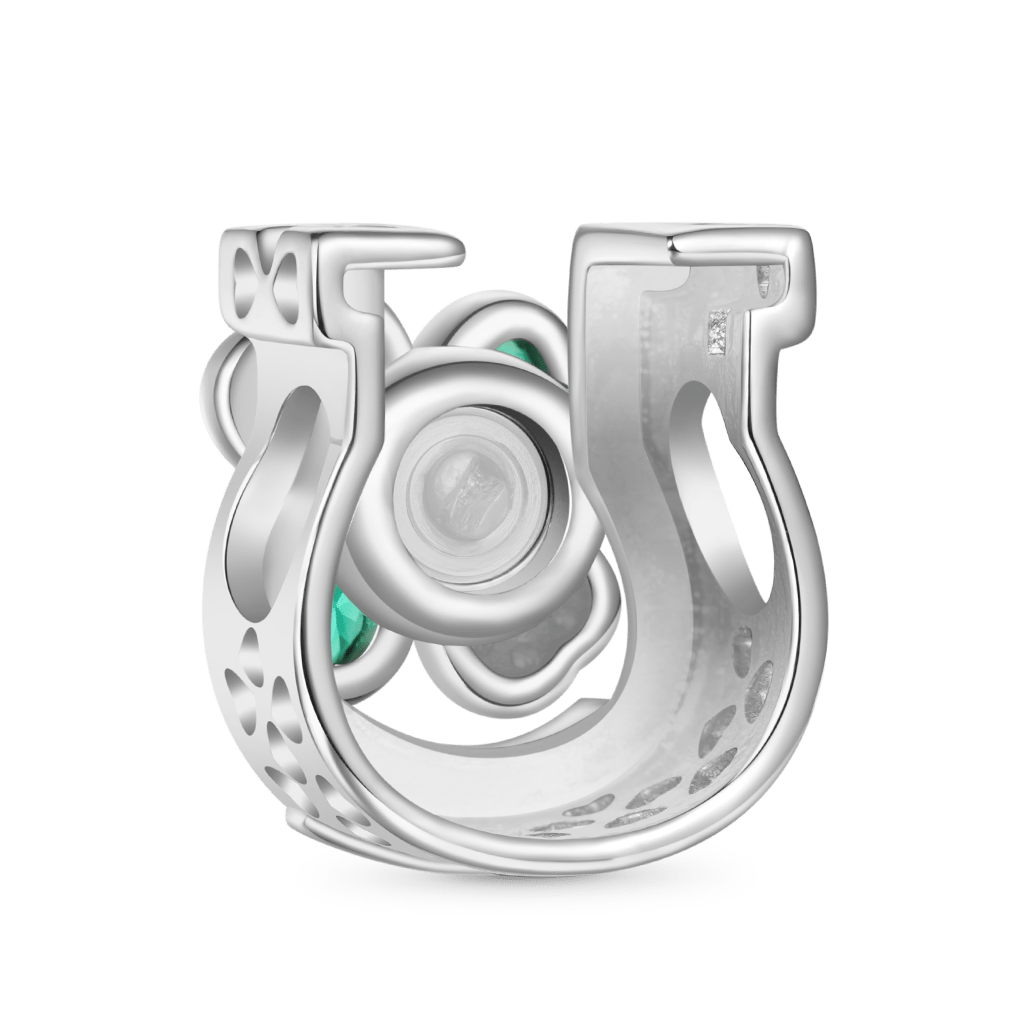 Rotating Four Leaf Clover Charm image number 2