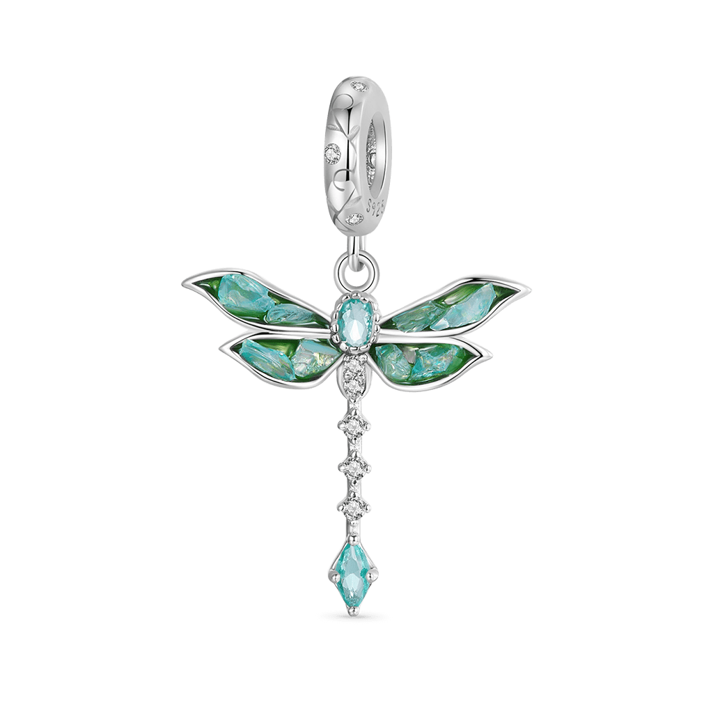 Green Dragonfly Pendant image number 0