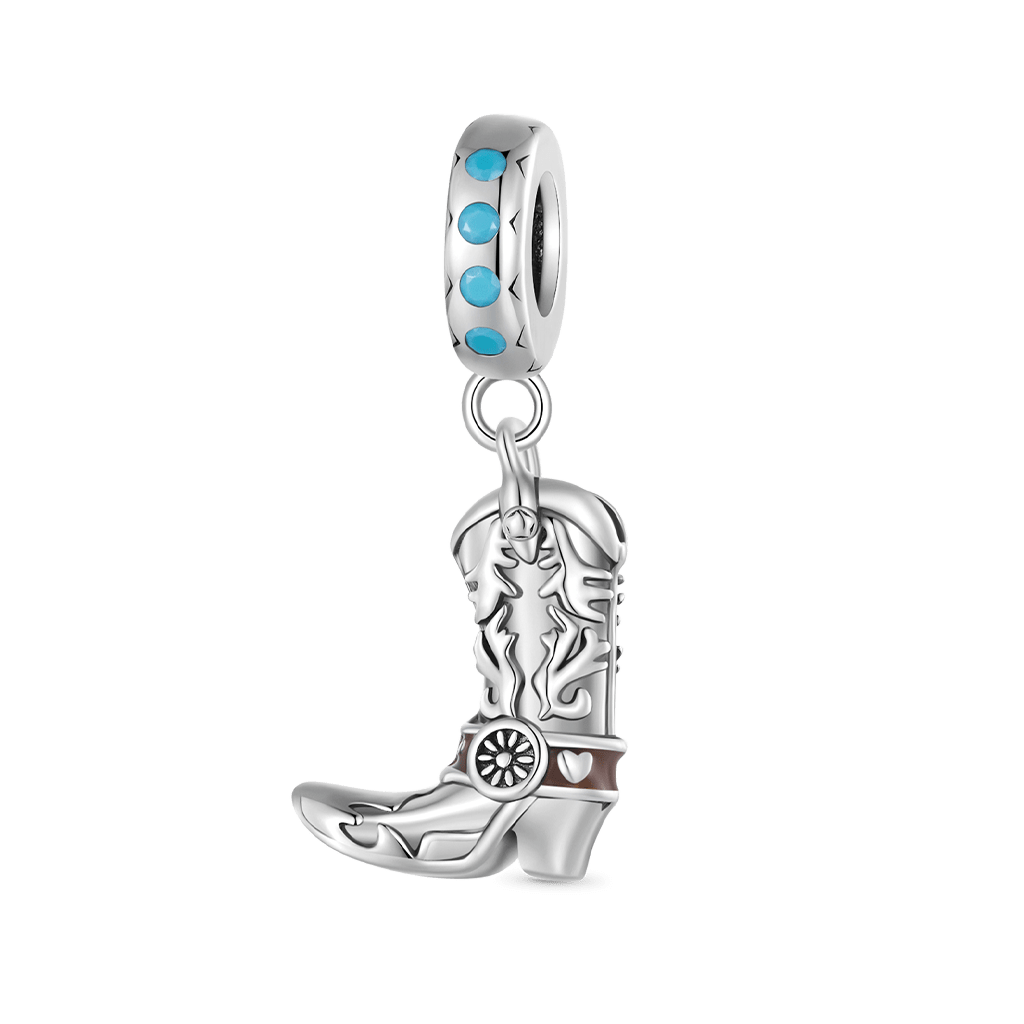 Western Cowboy Boot Pendant image number 0