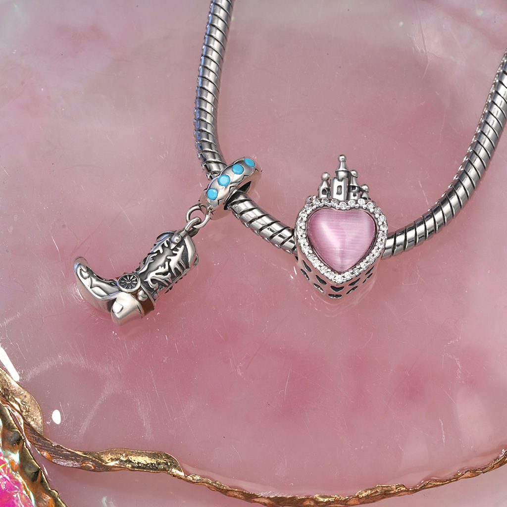 Western Cowboy Boot Pendant image number 1