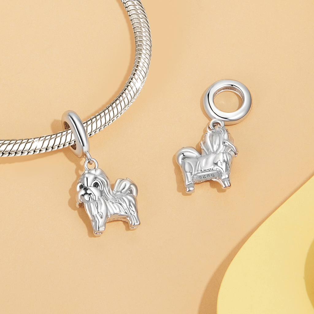 Cute Shih Tzu Pendant image number 1