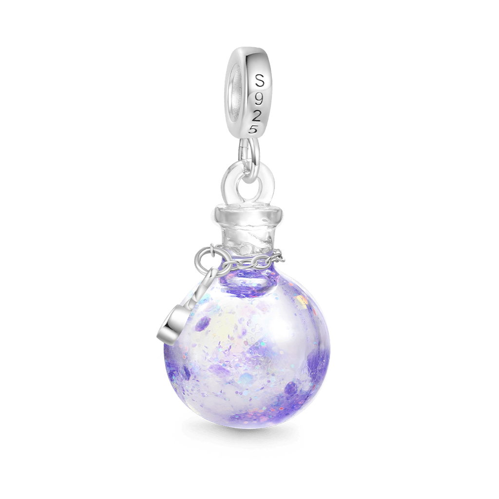 Glitter Musical Note Sequin Pendant image number 2