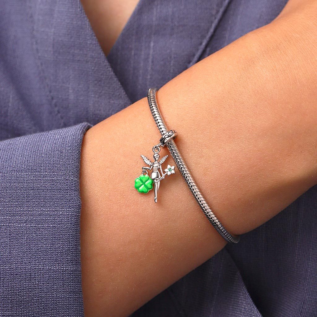 Fairy Four-leaf Clover Pendant image number 6