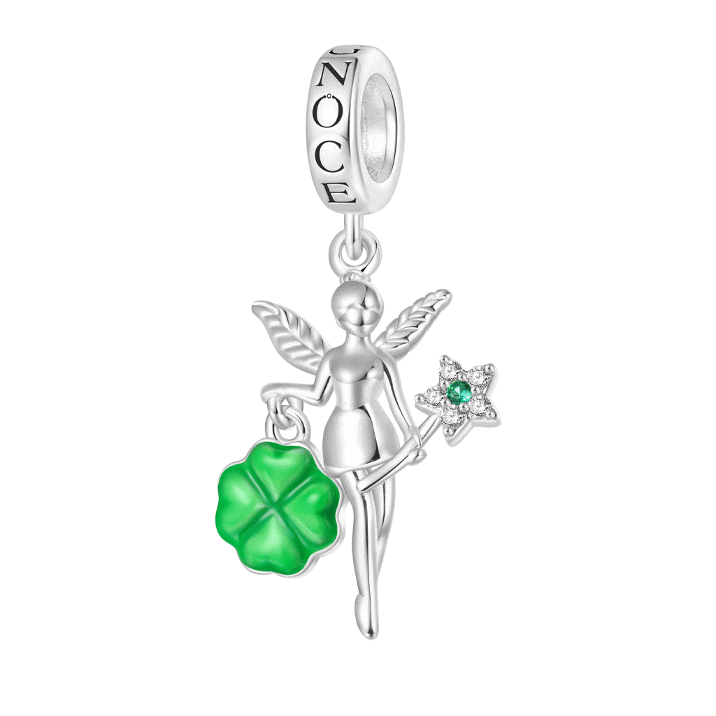 Fairy Four-leaf Clover Pendant image number 0