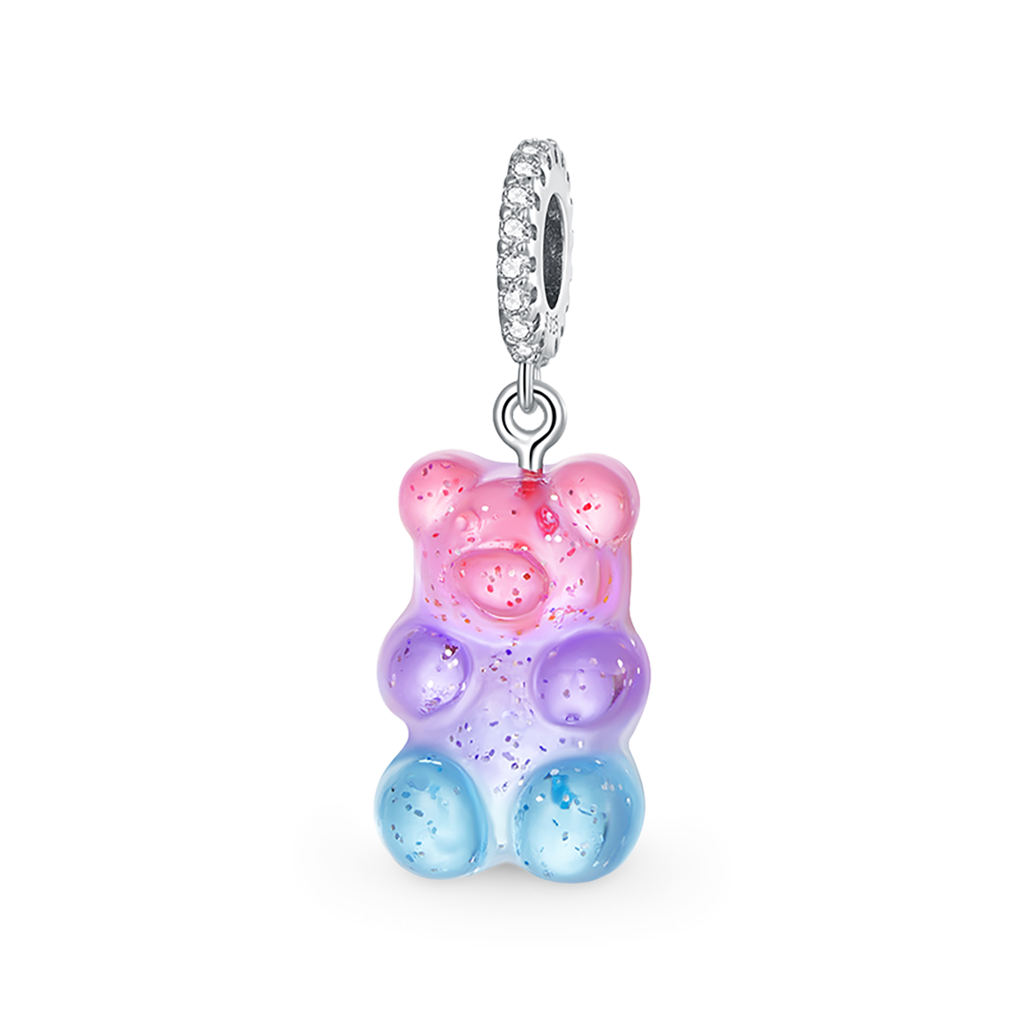 Gummy Bear CZ Pave Pendant image number 0