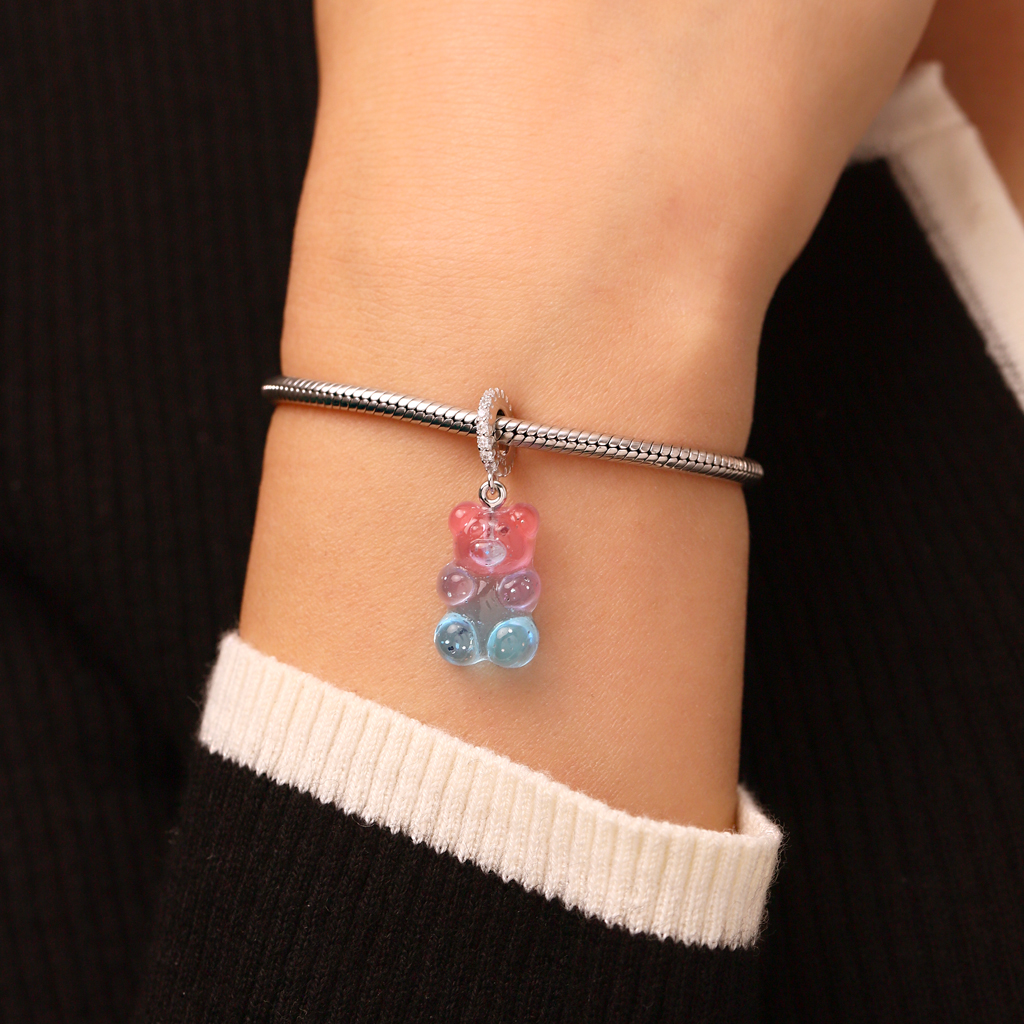 Gummy Bear CZ Pave Pendant image number 4