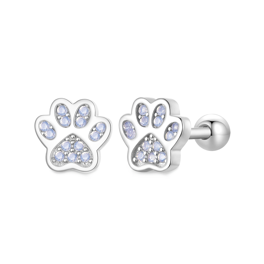 Cute Pet Imprint Stud Earrings image number 0