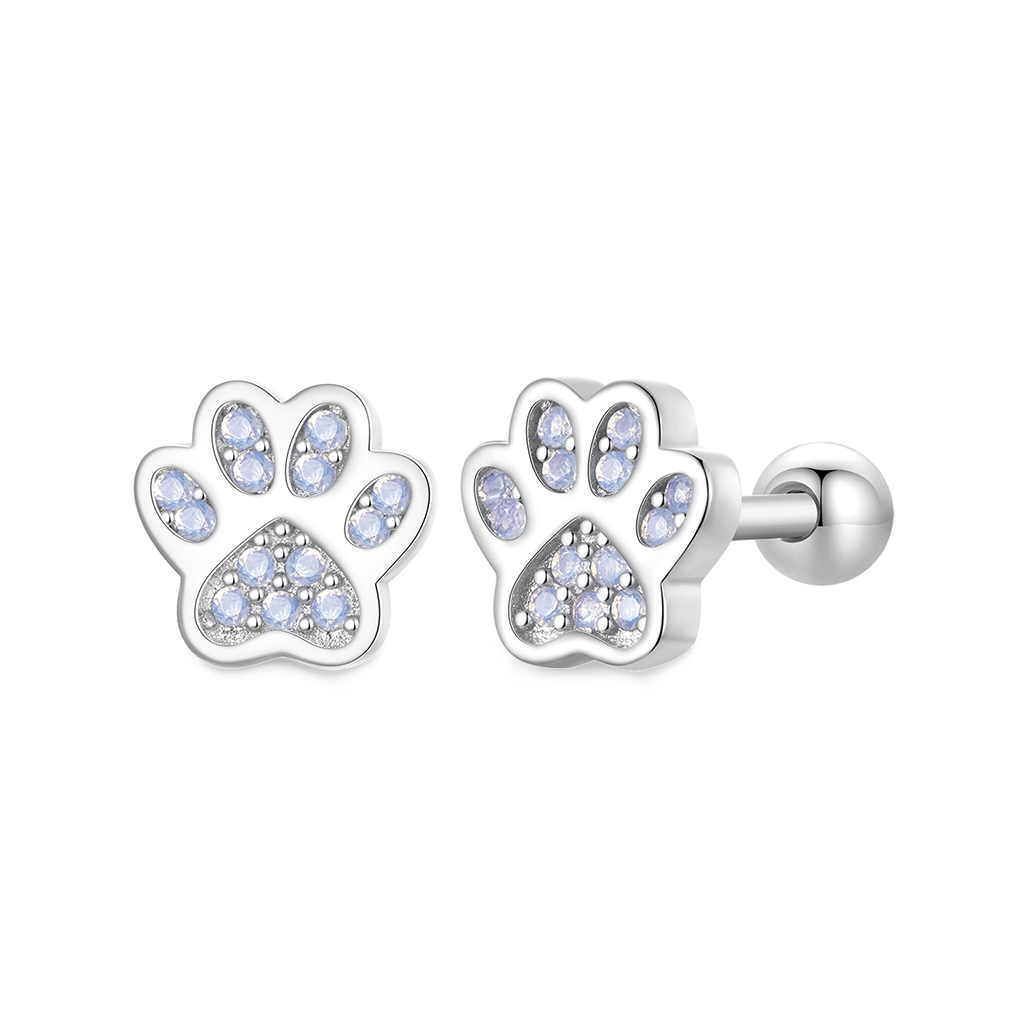 Cute Pet Imprint Stud Earrings image number 0