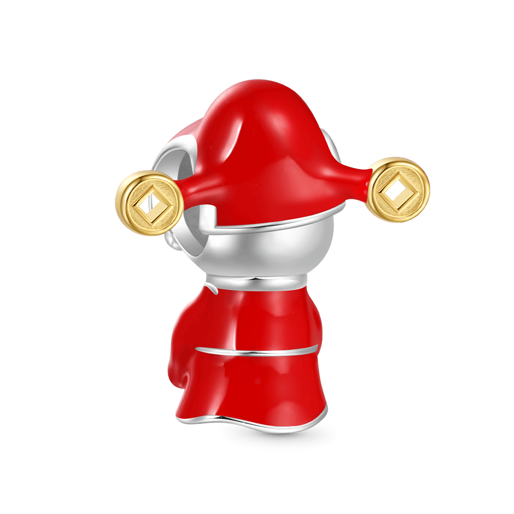 Smiling God of Wealth Charm image number 1