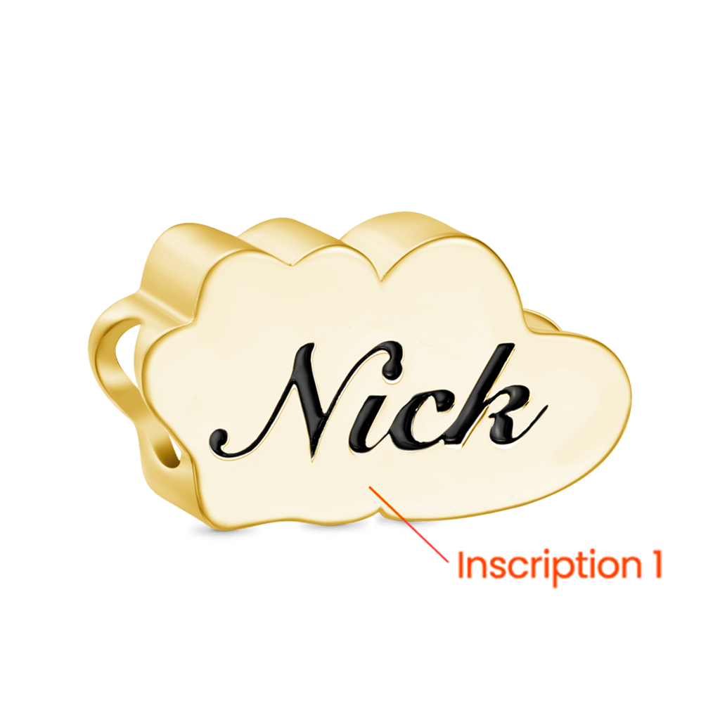 18k Gold Plated Love Pet Charm image number 1