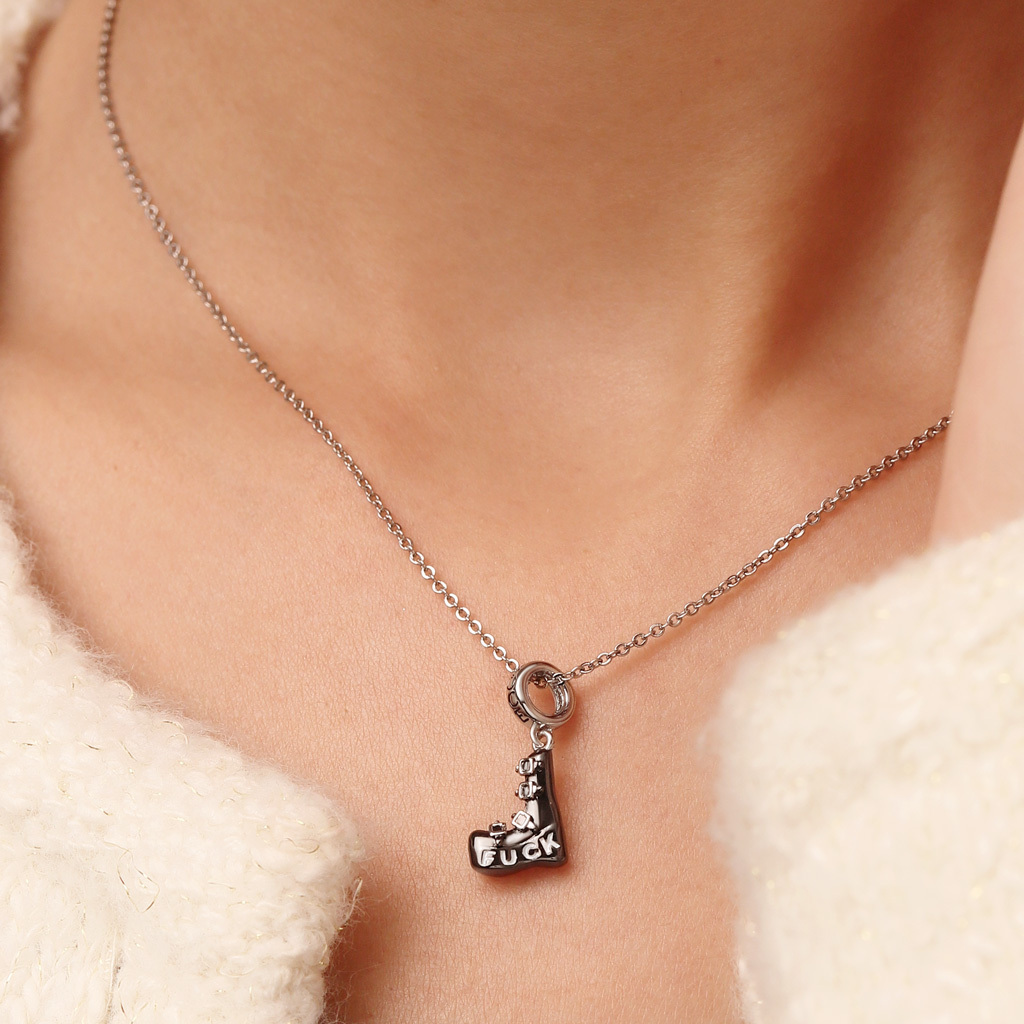 Punk Demonia Boots Pendant image number 4