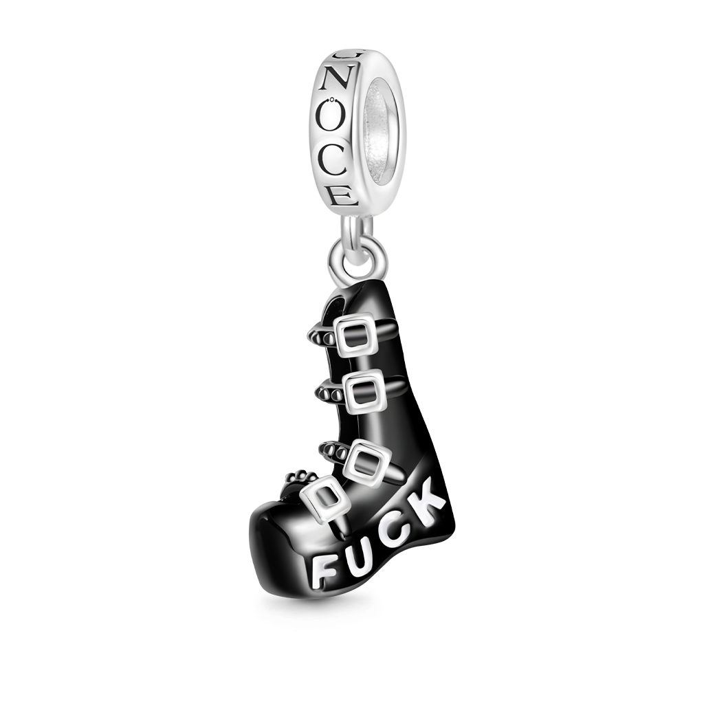 Punk Demonia Boots Pendant image number 0