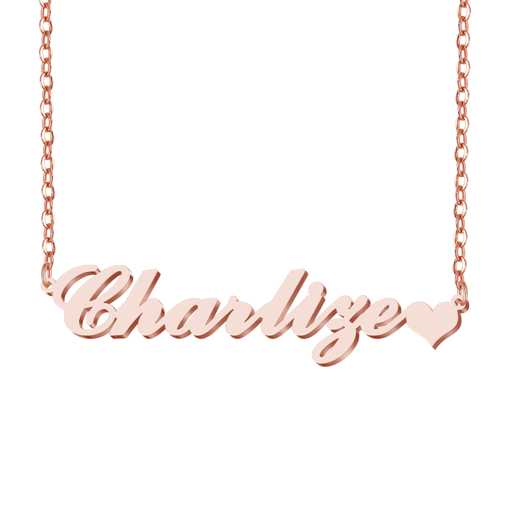 Minimalist Name Necklace image number 2