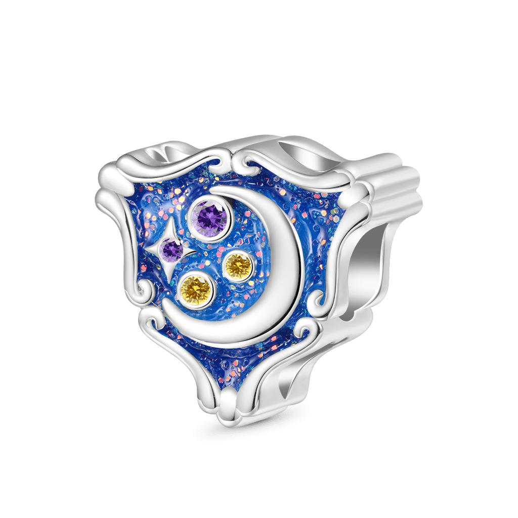 Shiny Moon Galaxy Pendant image number 0