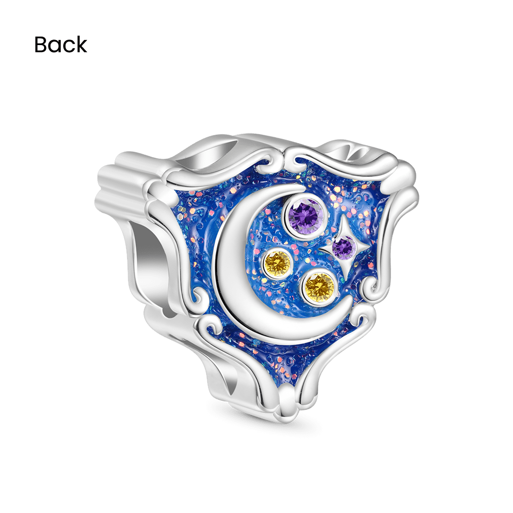 Shiny Moon Galaxy Pendant image number 1