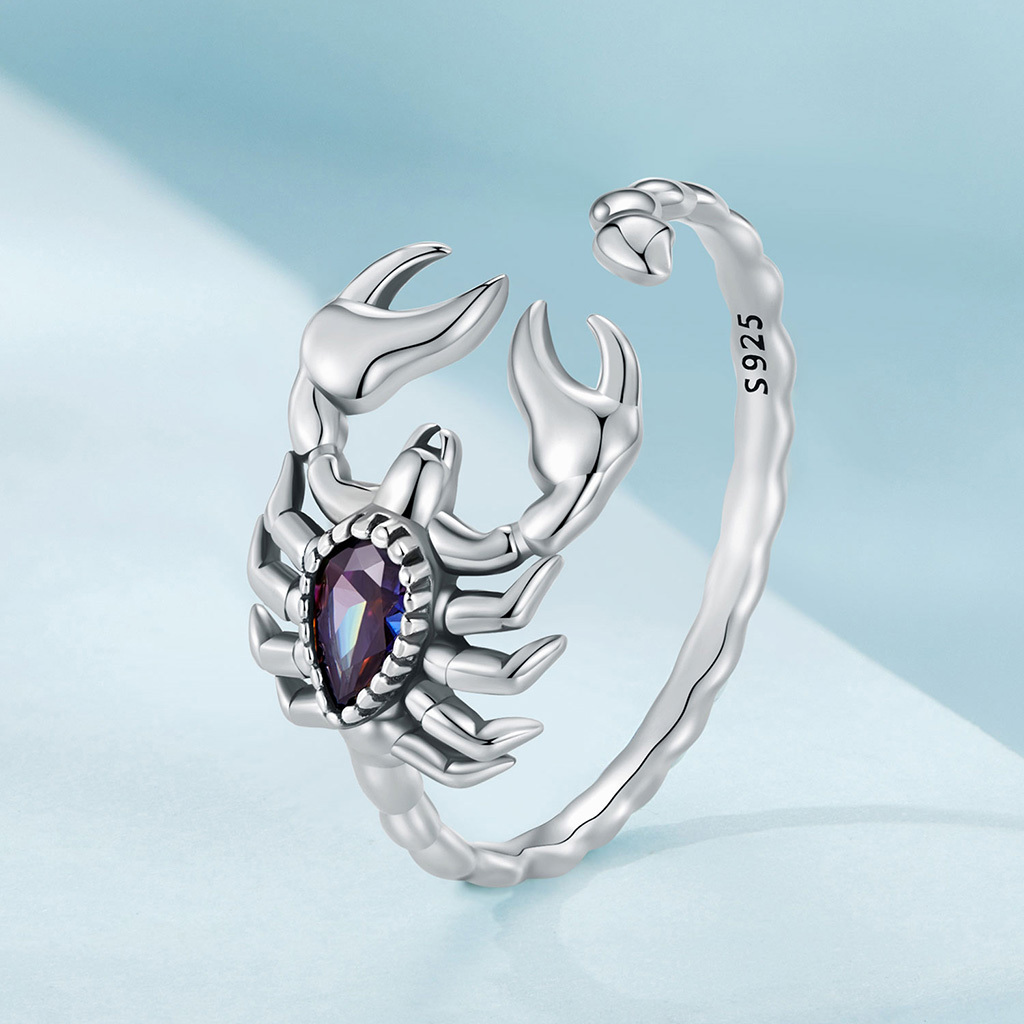 Vintage Scorpion Open Ring image number 1
