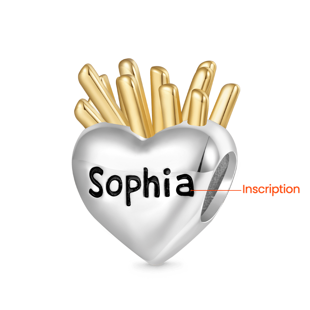 Love French Fries Charm image number 1