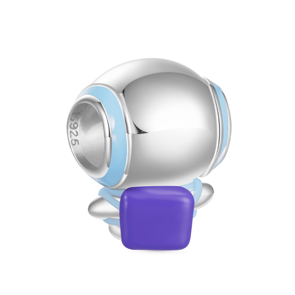 Astronaut Milkko Cat Charm image number 1