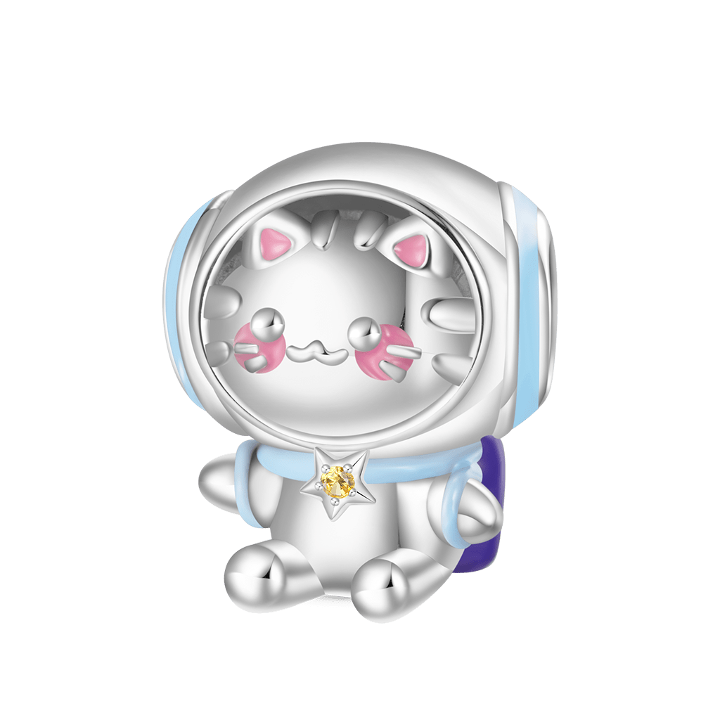 Astronaut Milkko Cat Charm image number 0