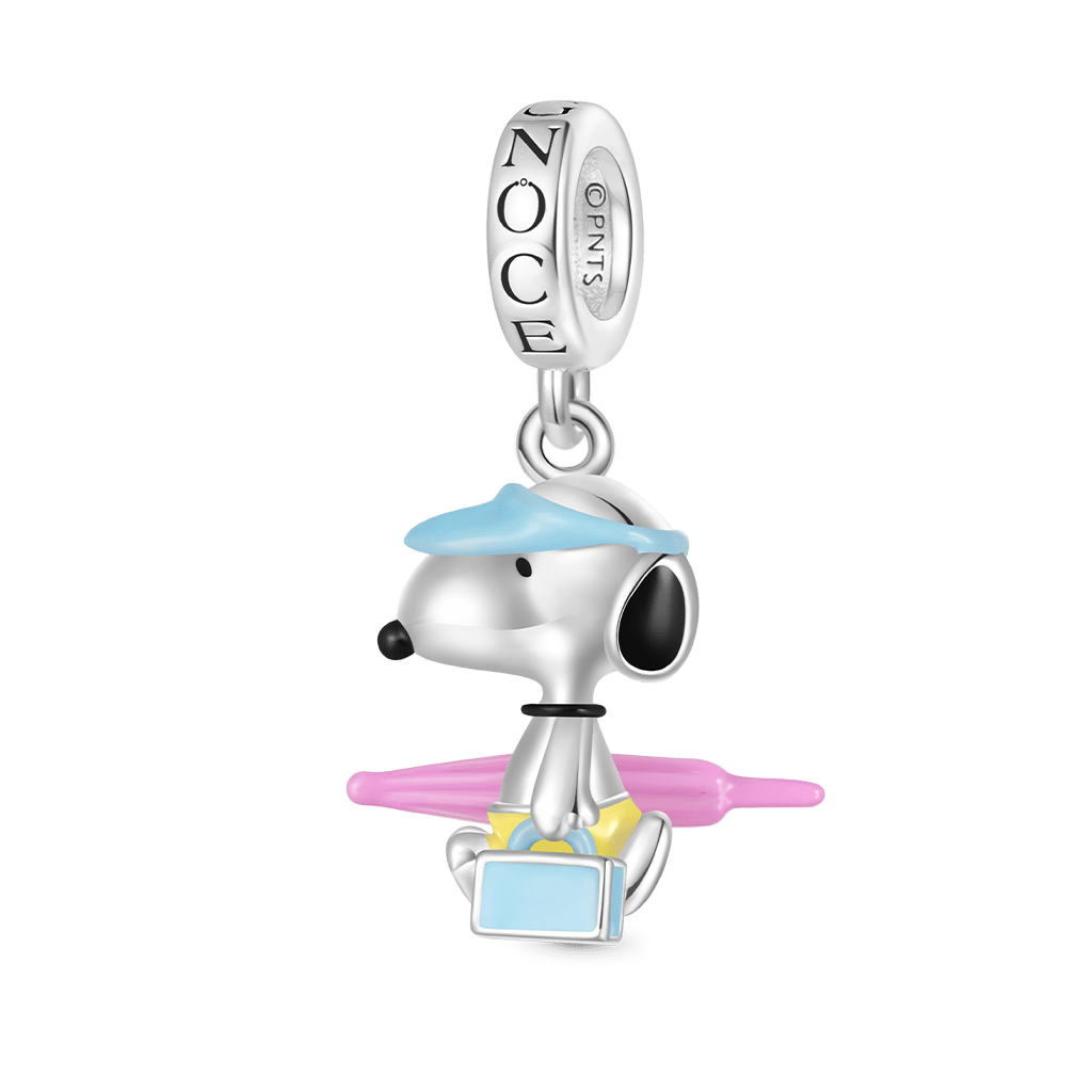 Summer Beach Bum Snoopy Pendant image number 0