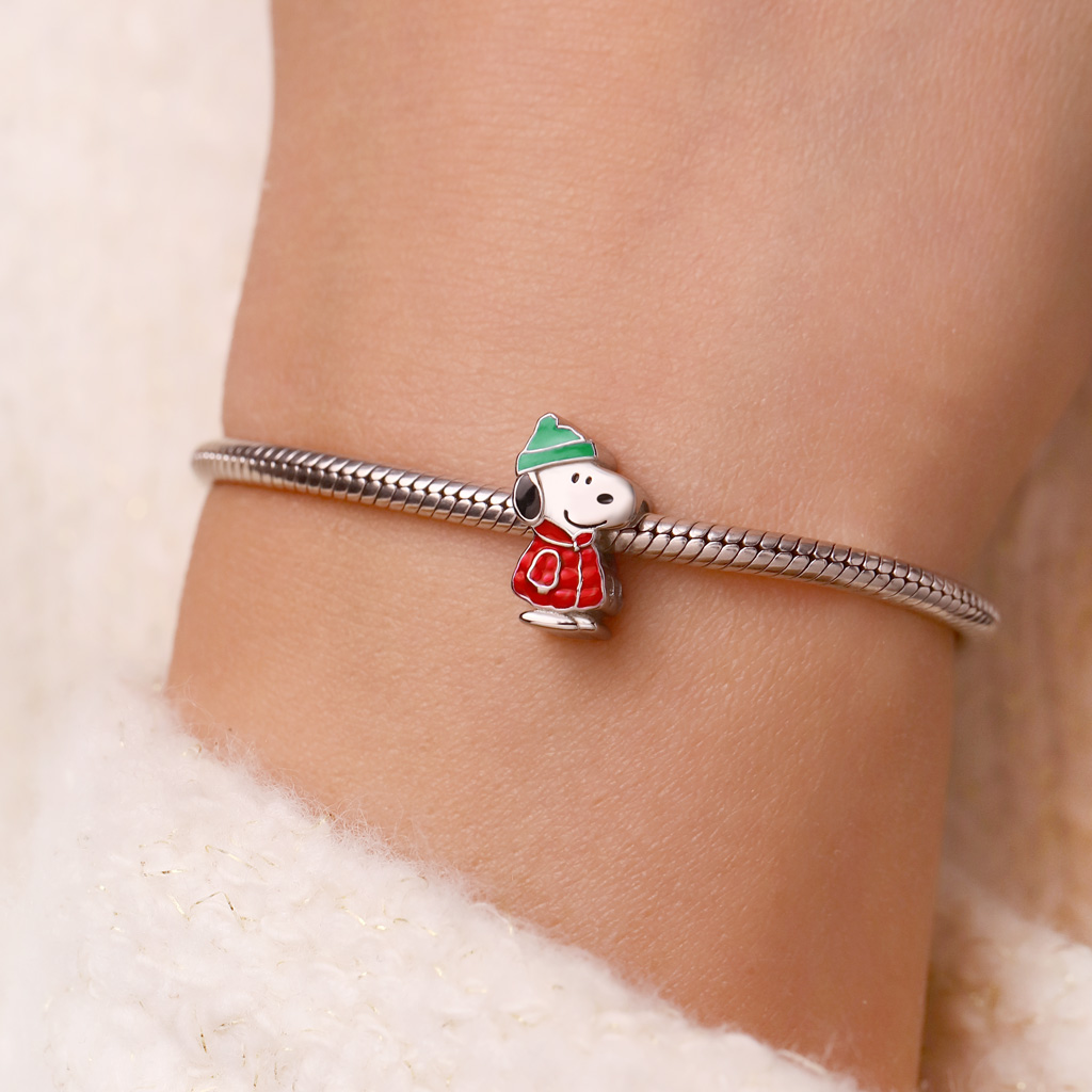 Peanuts Snoopy Winter Wishes Charm image number 3