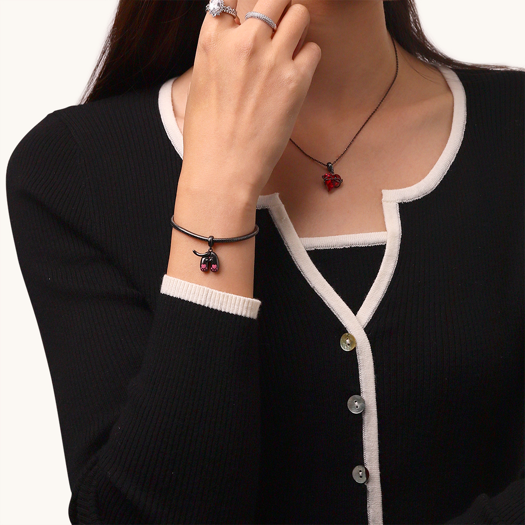 Cute Cat Tail Pendant image number 3