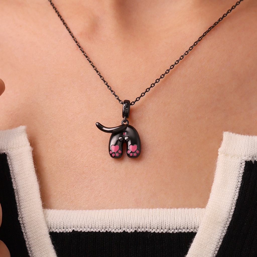 Cute Cat Tail Pendant image number 5