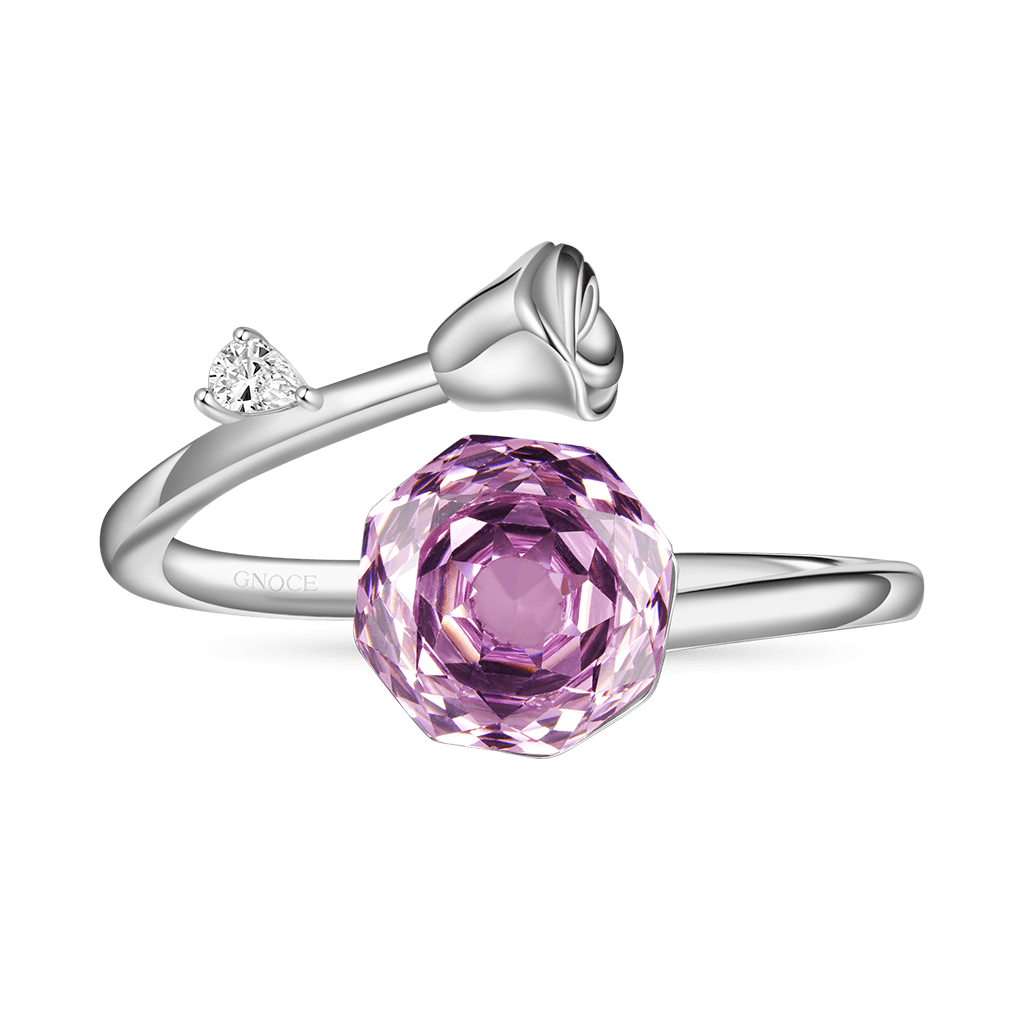 Pink Rose Promise Ring image number 0