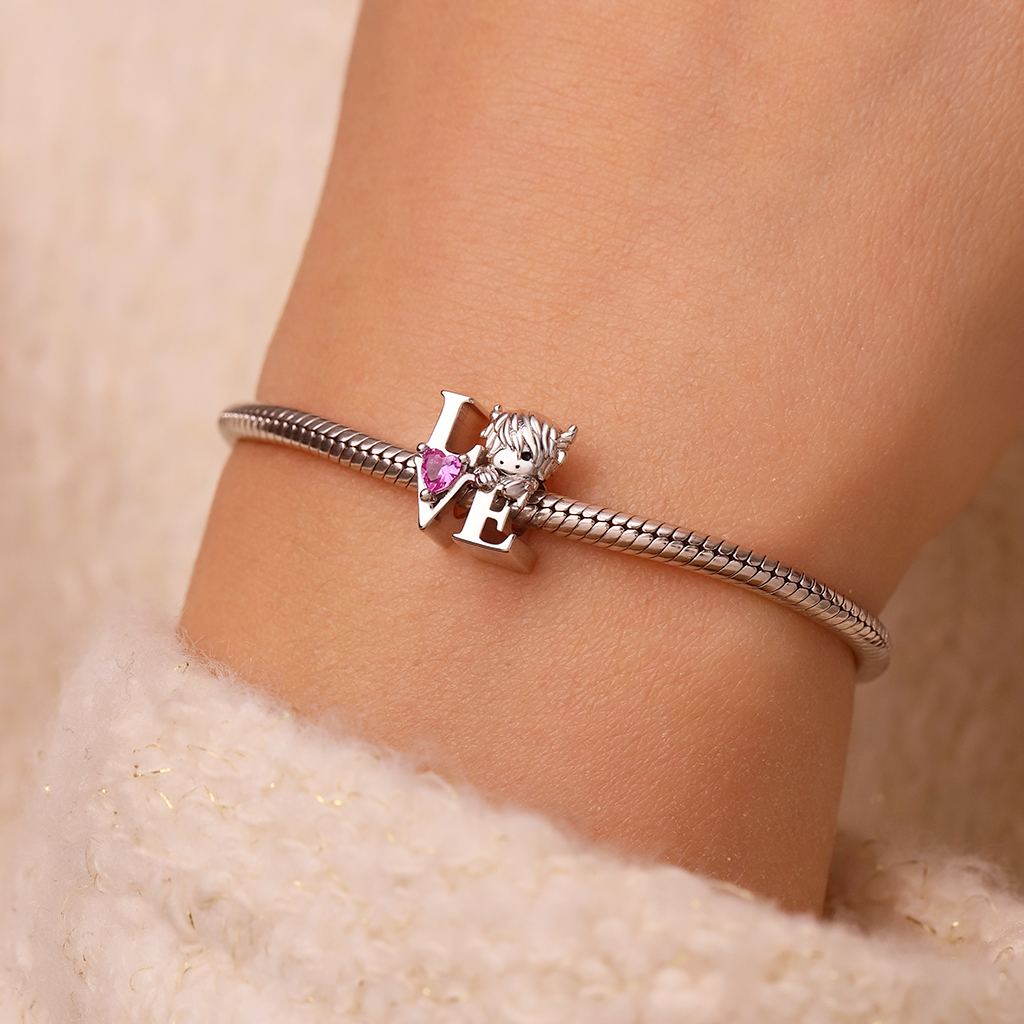 Highland Cow Love Charm image number 5