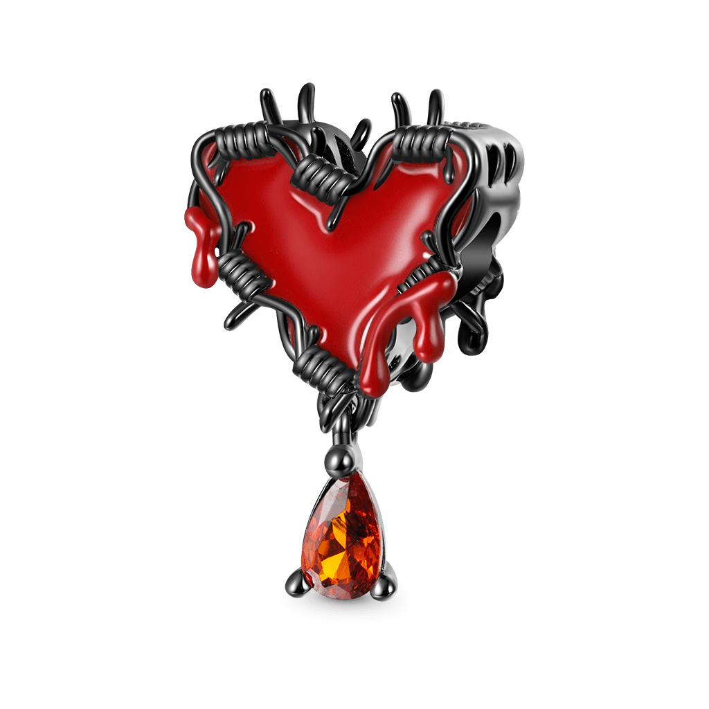 Fiery Heart of Thorn Pendant image number 0