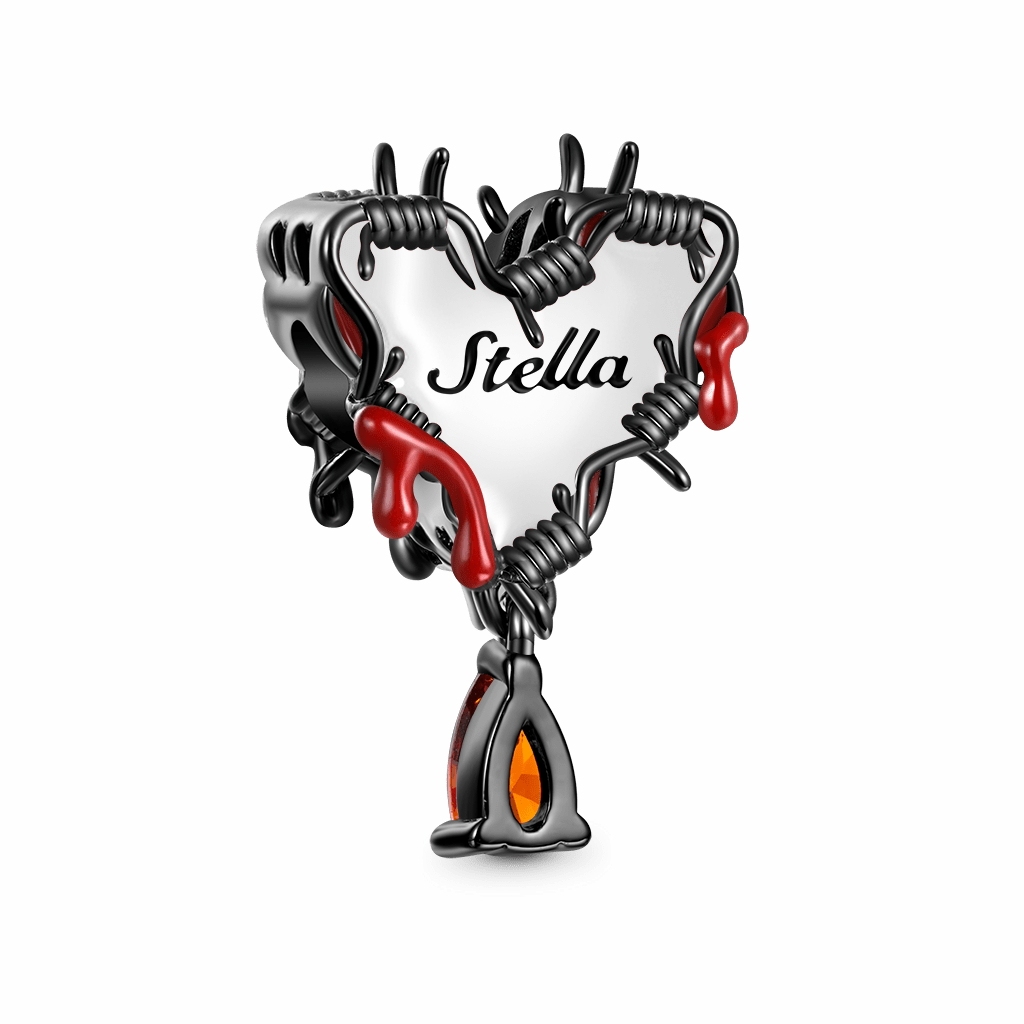 Fiery Heart of Thorn Pendant image number 2