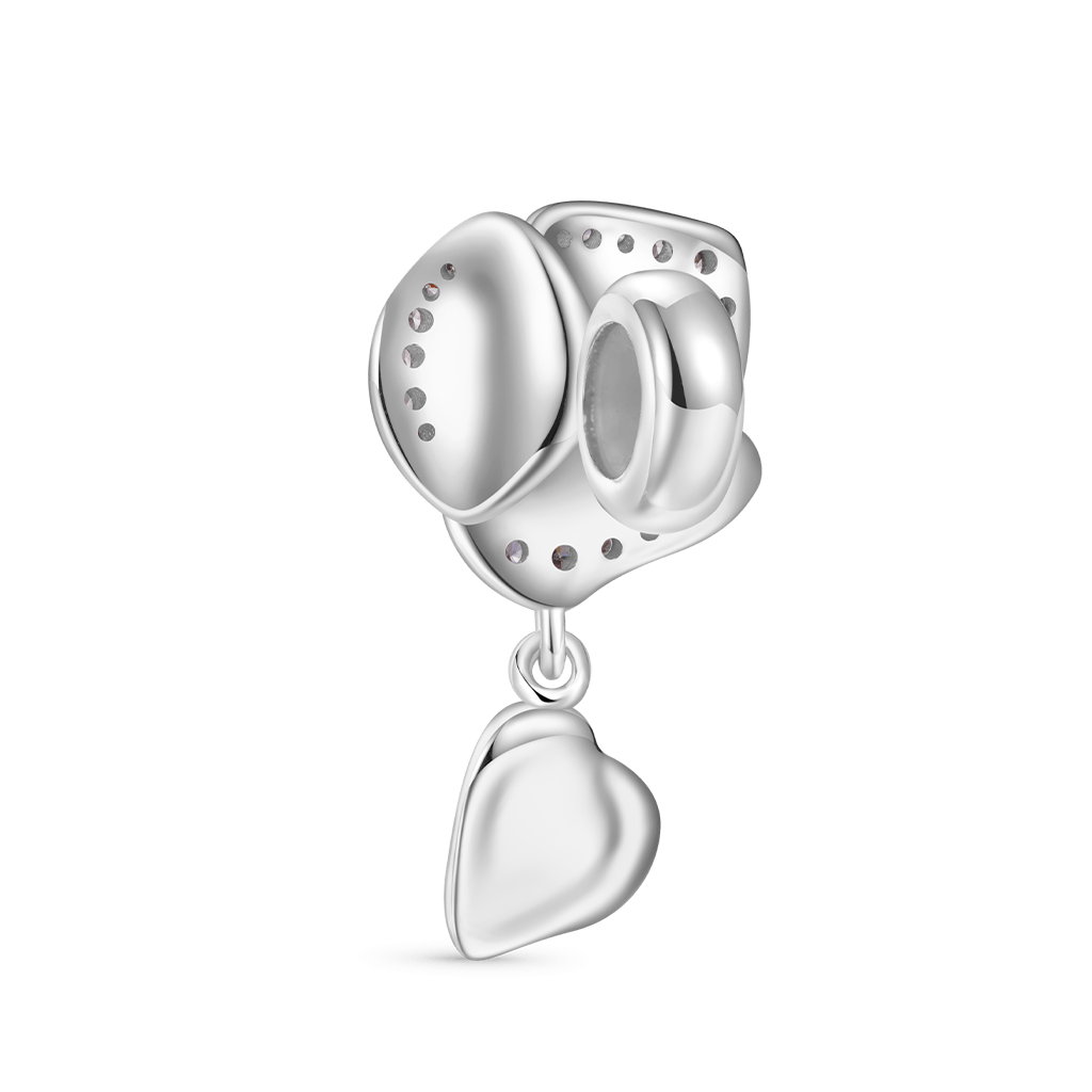 Rose Flower Petal Stopper Charm image number 2