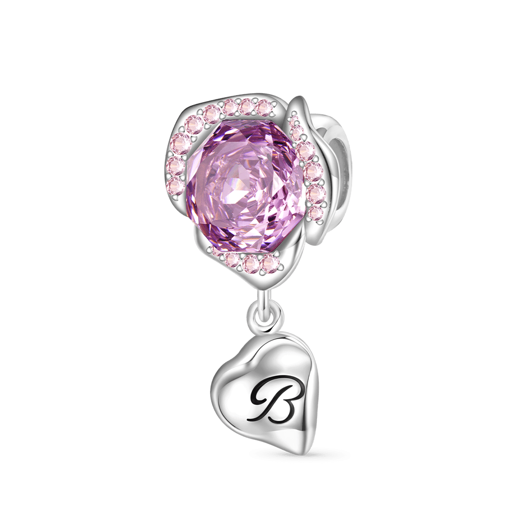 Rose Flower Petal Stopper Charm image number 0