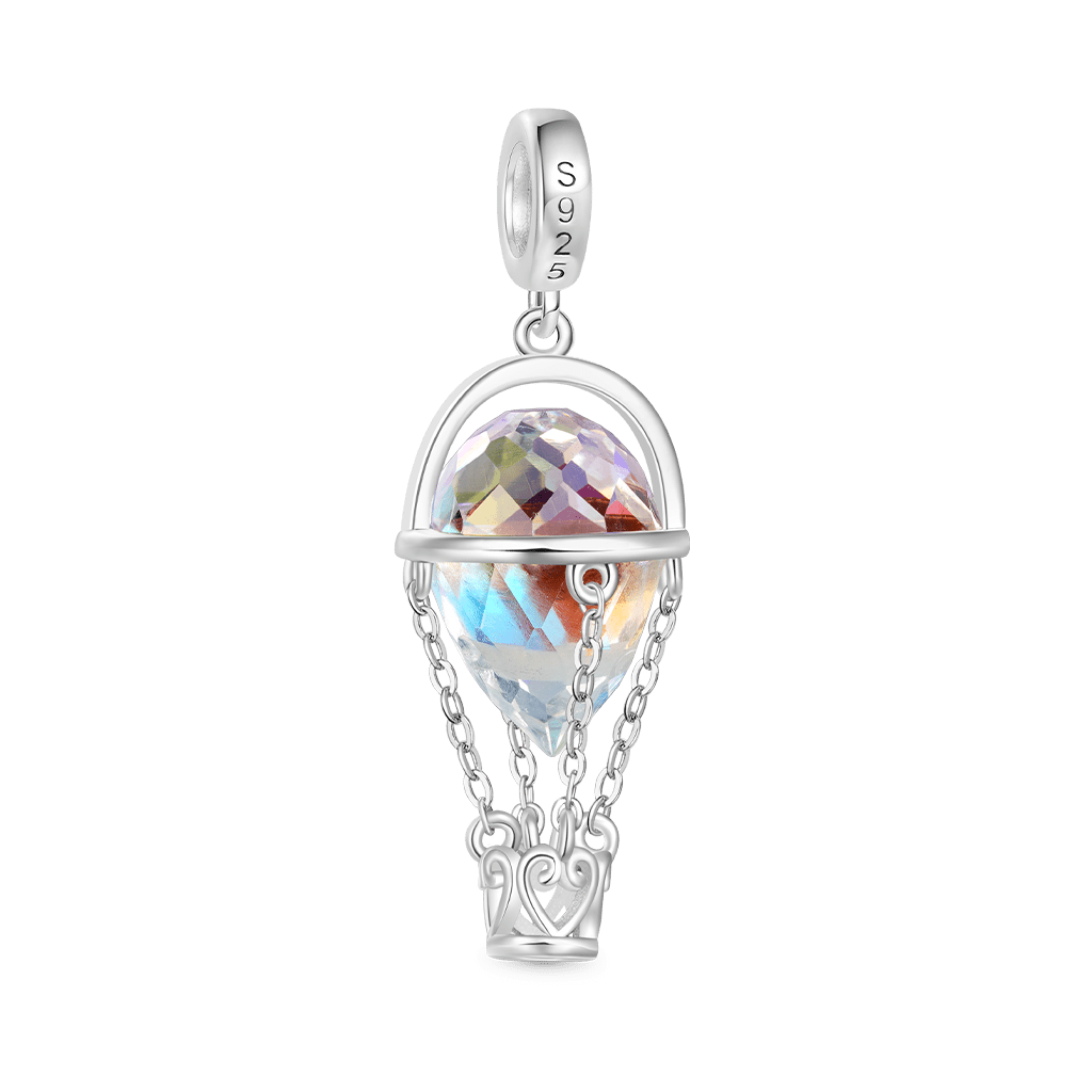 Crystal Hot Air Balloon Pendant image number 1