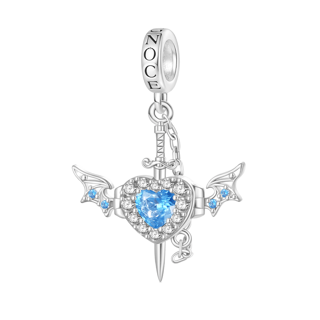 Wounded Heart & Dagger Pendant image number 2