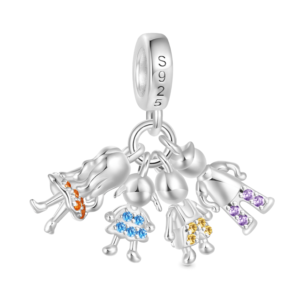 Mother's Day Family Portrait Pendant image number 2