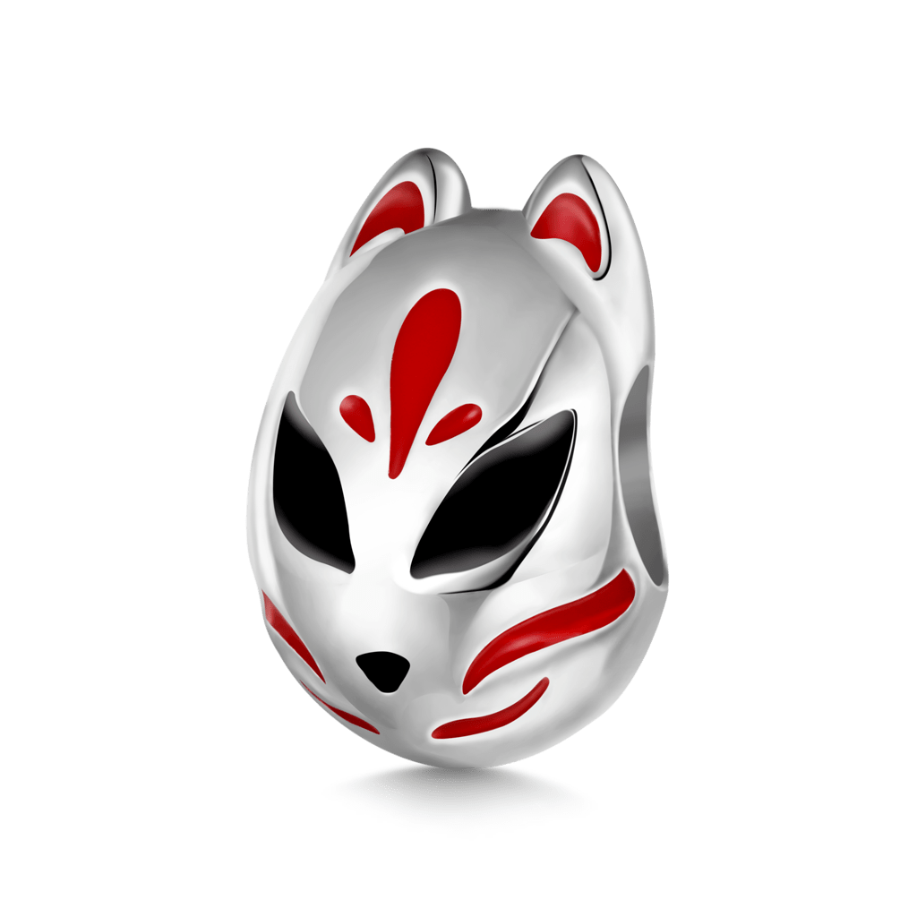 Kitsune Fox Mask Charm image number 0
