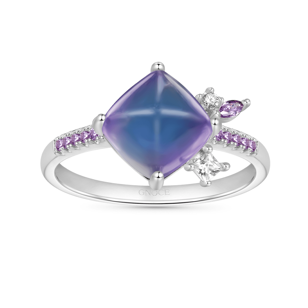 Fluorite Crystal Sugar Tower Ring image number 0