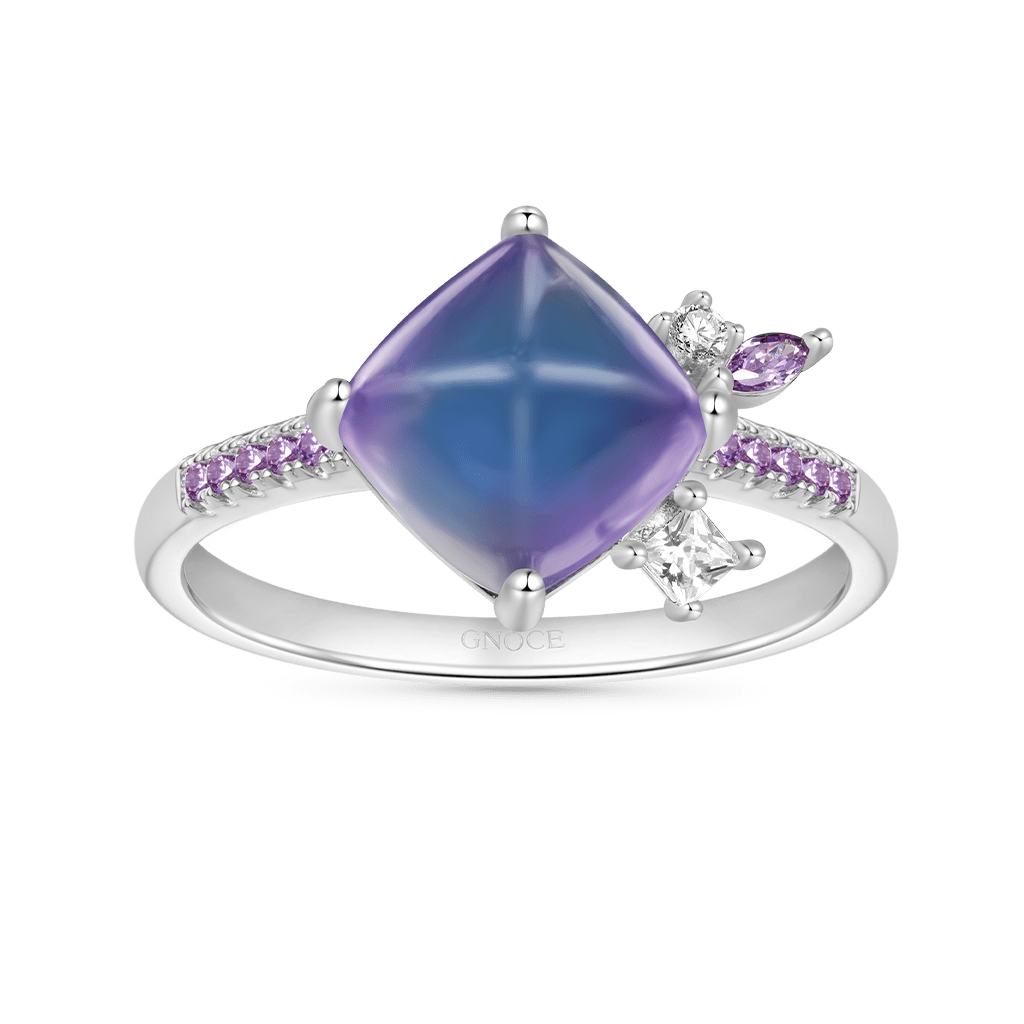 Fluorite Crystal Sugar Tower Ring image number 0