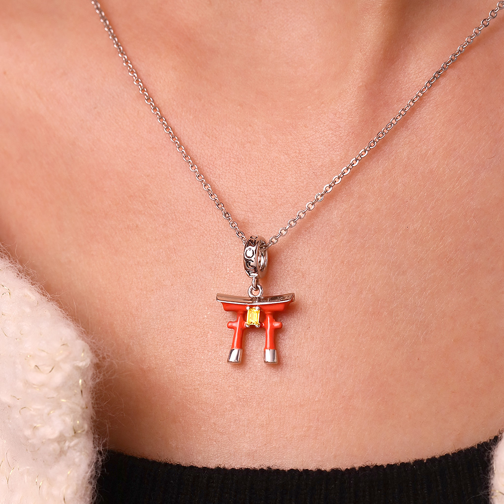 Japanese Torii Gate Pendant image number 4